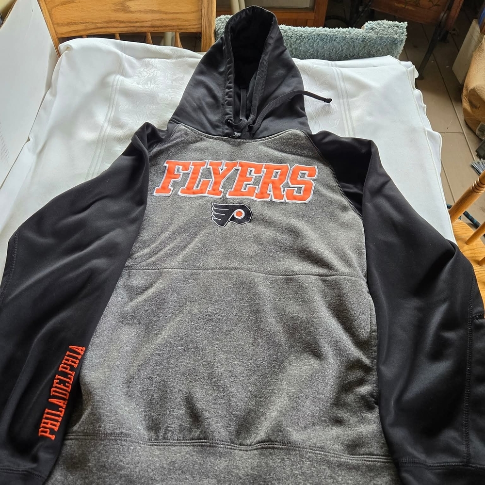 NHL Flyers Black and Gray Sweater